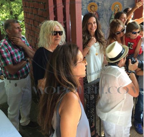 Η Βάπτιση του Νινίκου (Εγγονού της Άννας Βίσση) - Φωτογραφίες 